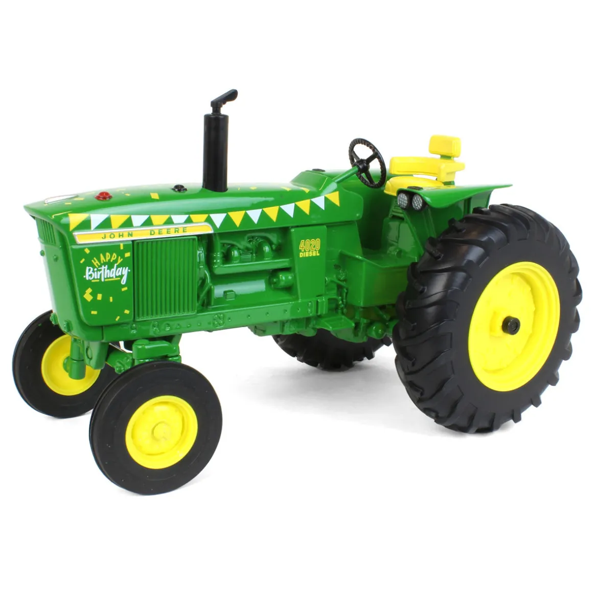 1/16 John Deere 4020 "Happy Birthday" Wide Front Tractor by ERTL