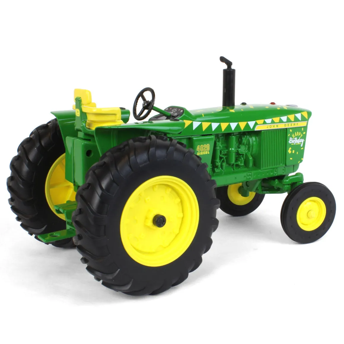 1/16 John Deere 4020 "Happy Birthday" Wide Front Tractor by ERTL