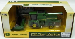 1/64 John Deere 7720 Titan II with Corn & Grain Heads