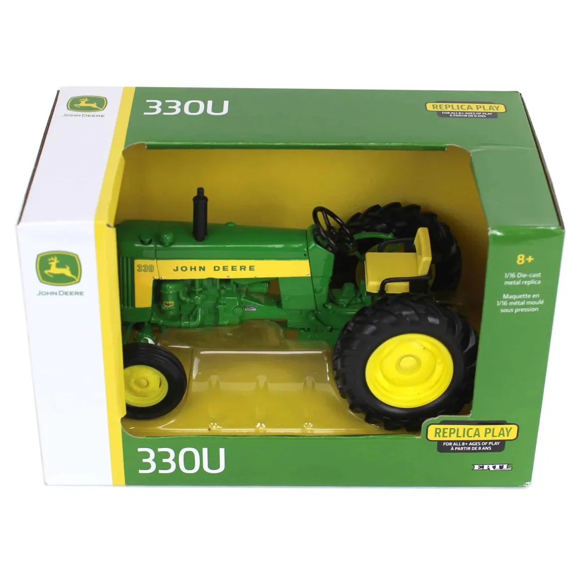 1/16 John Deere 330 Utility Tractor, ERTL Replica Play