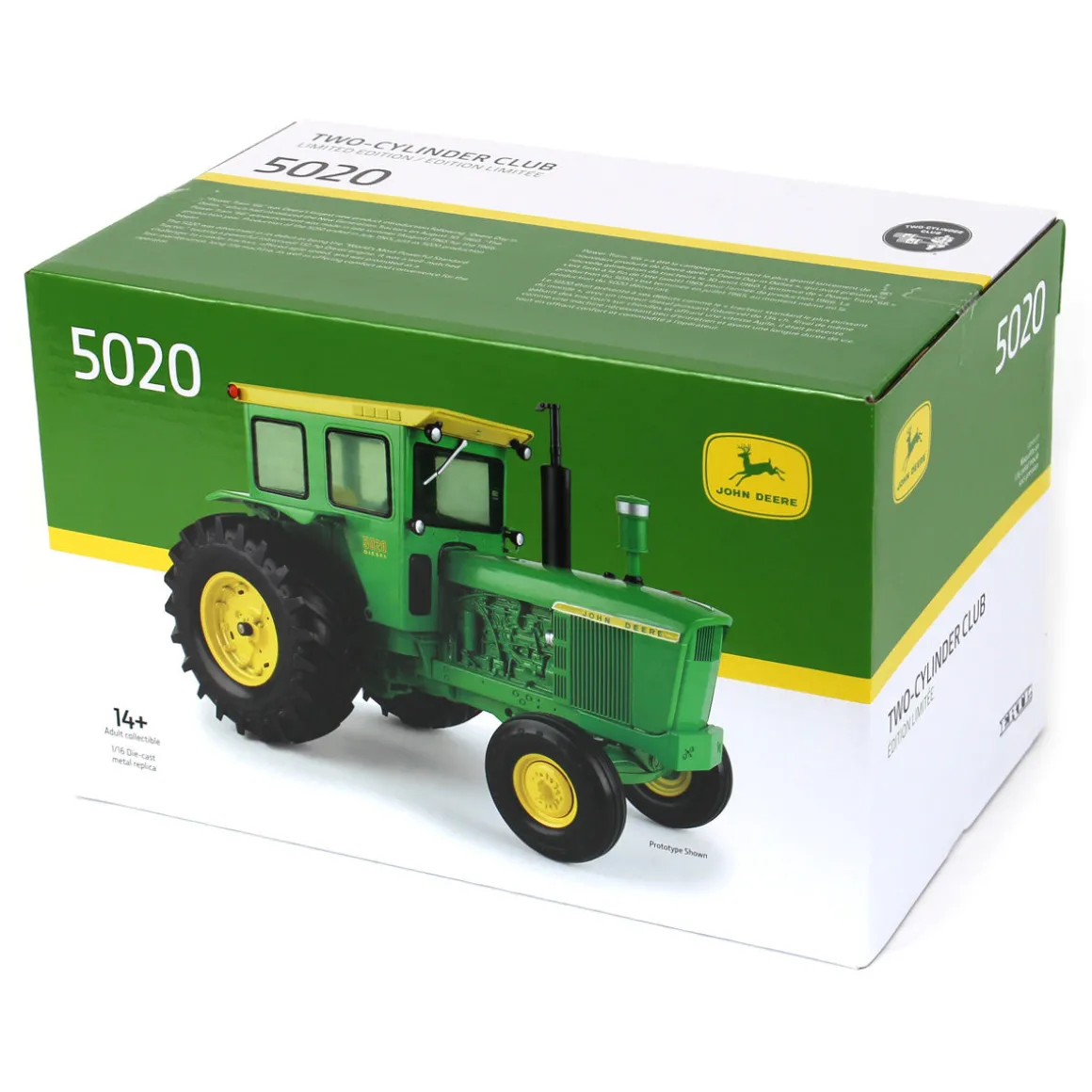 1/16 John Deere 5020 w/ Cab, 2023 Two-Cylinder Club Collector Edition by ERTL