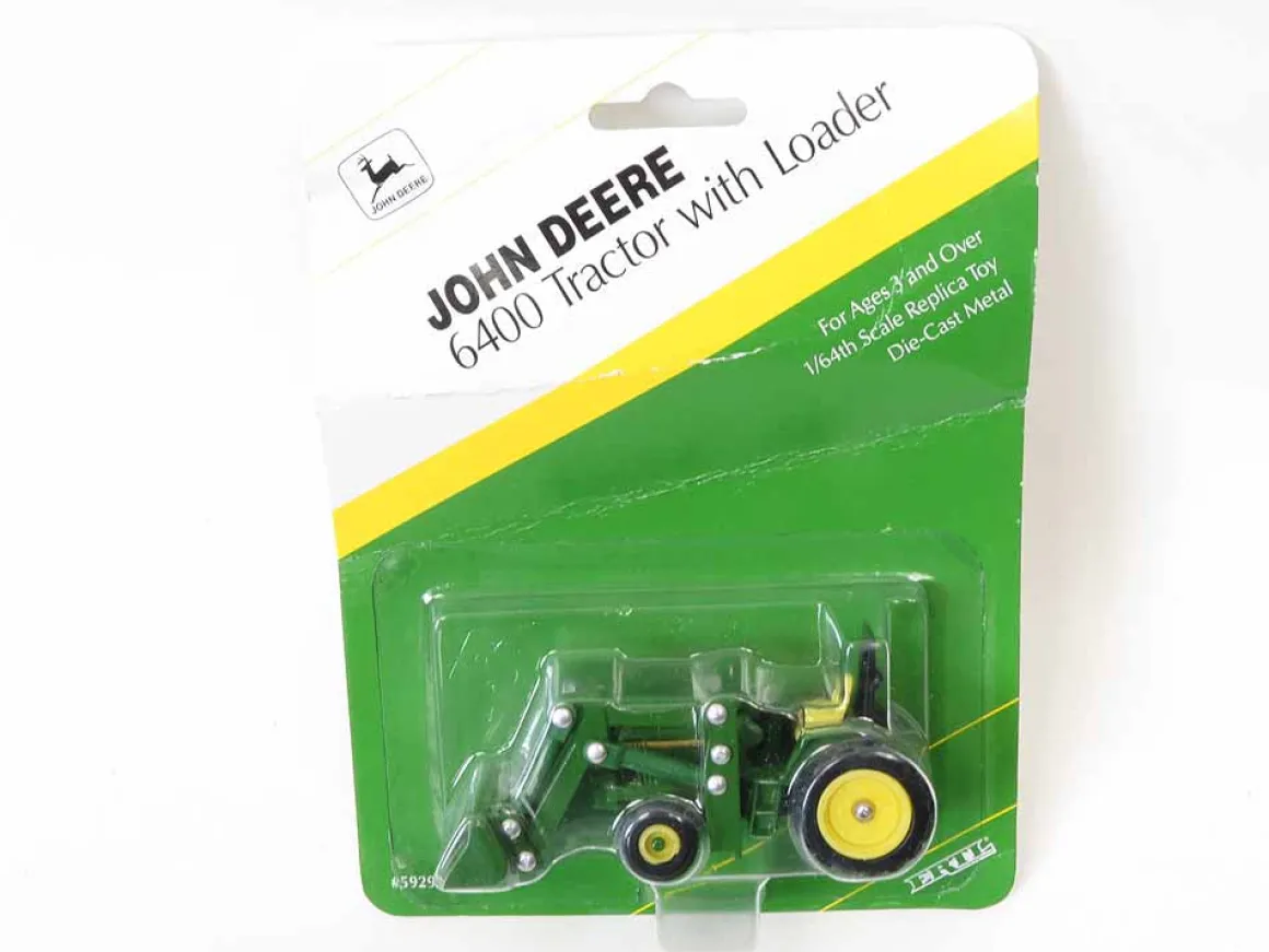1/64 John Deere 6400 2WD with ROPS and Loader