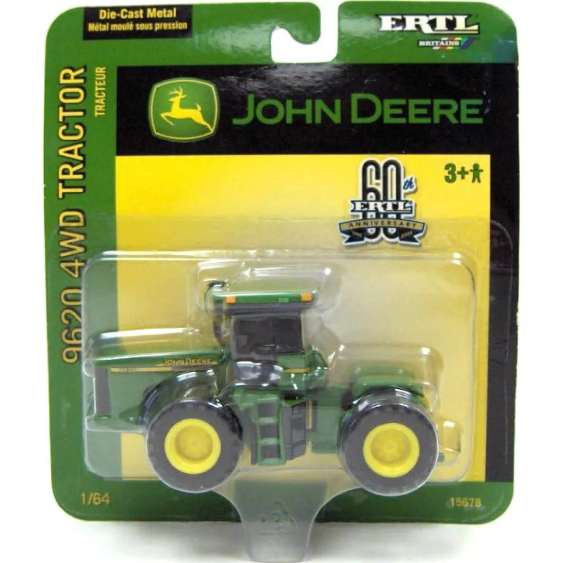 1/64 John Deere 9620 with Large Singles by ERTL