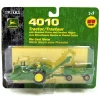 1/64 John Deere 4010 with Mounted Cornpicker & Wagon