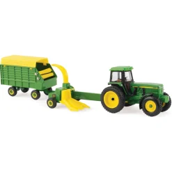 1/64 John Deere 4960 with Pull-Type Forage Harvester and Wagon