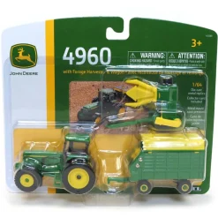 1/64 John Deere 4960 with Pull-Type Forage Harvester and Wagon