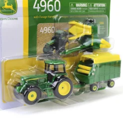 1/64 John Deere 4960 with Pull-Type Forage Harvester and Wagon