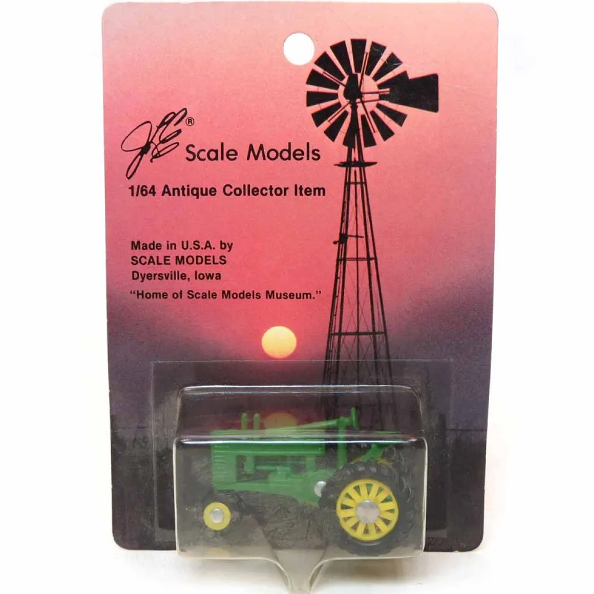 1/64 John Deere A with Rubber Wheels by Scale Models