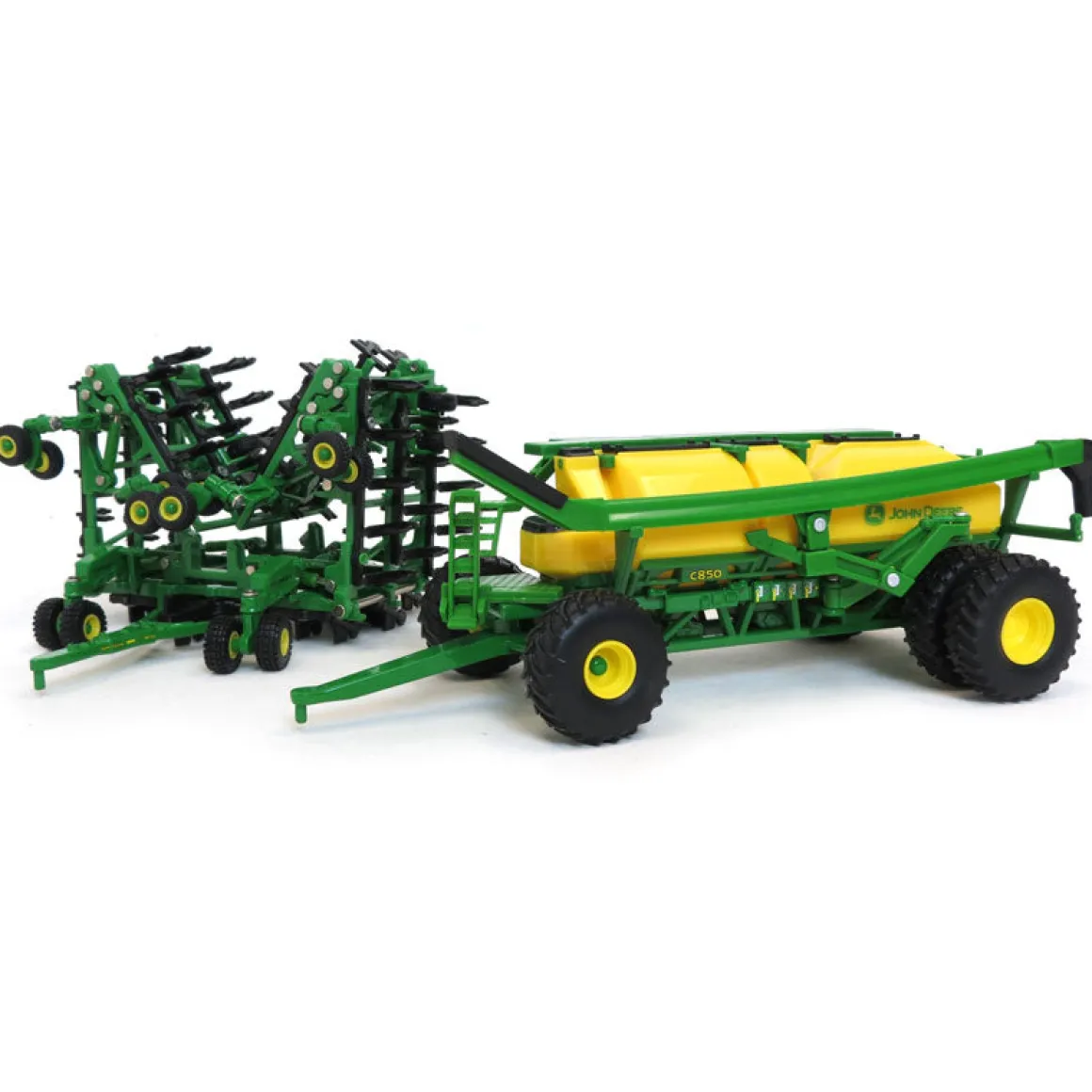 1/64 John Deere Air Seeder Set with 1870 Air Drill & C850 Air Cart