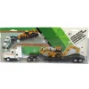 1/64 John Deere Construction Equipment Hauling Set with 310D Backhoe