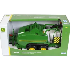 1/16 John Deere C441R Tandem Axle Wrapping Round Baler by Bruder
