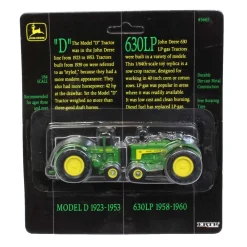 1/64 John Deere D and 630LP 2 Piece Historical Set
