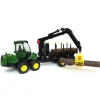 1/16 John Deere 1210E Log Forwarder with Logs by Bruder