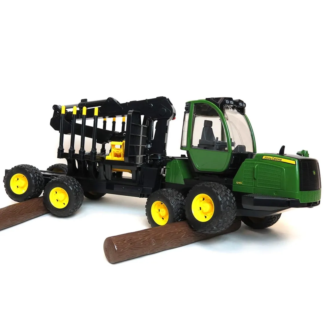 1/16 John Deere 1210E Log Forwarder with Logs by Bruder