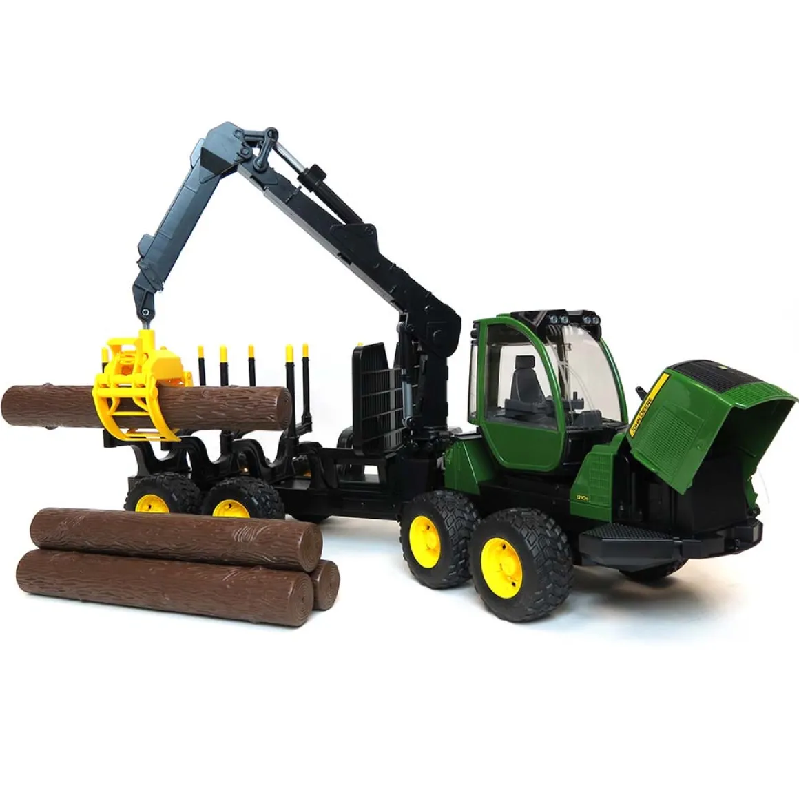 1/16 John Deere 1210E Log Forwarder with Logs by Bruder