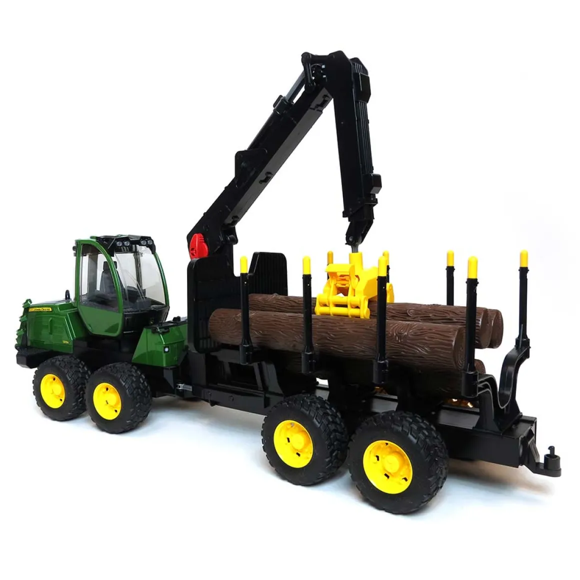 1/16 John Deere 1210E Log Forwarder with Logs by Bruder