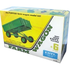 1/25 John Deere Green Farm Wagon Model Kit by ERTL