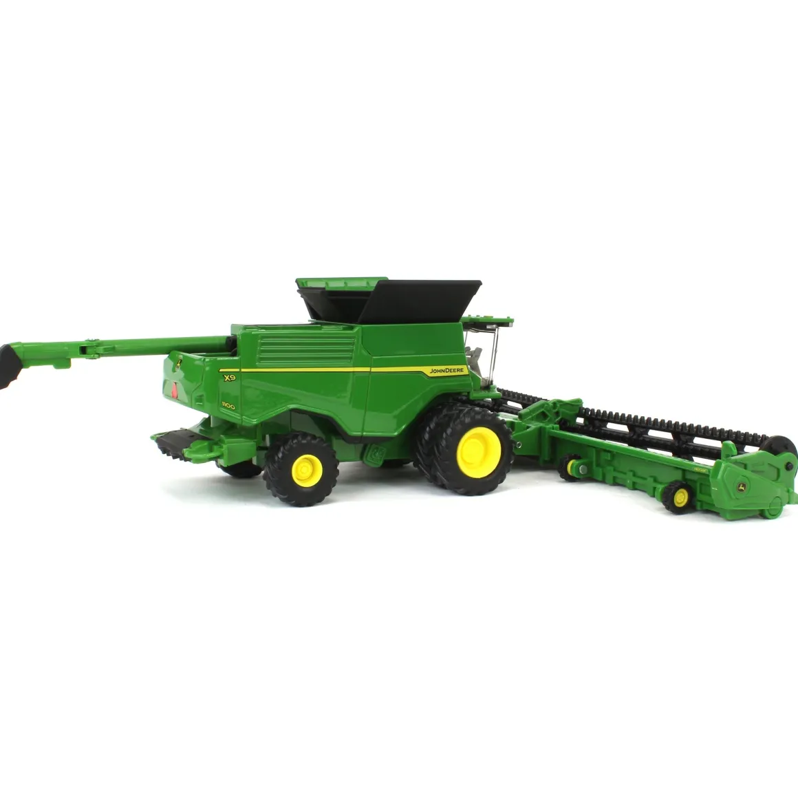 1/64 John Deere Harvesting Set w/ 8R 370 Tractor, Grain Cart, X9 1100 Combine & Grain Semi