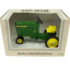 1/6 John Deere Model 20 Die-cast Pedal Tractor Replica