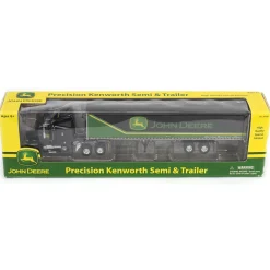 1/64 John Deere "Nothing Runs Like a Deere" Semi and Box Trailer