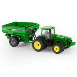 1/64 John Deere 8320R with Duals & J&M Grain Cart