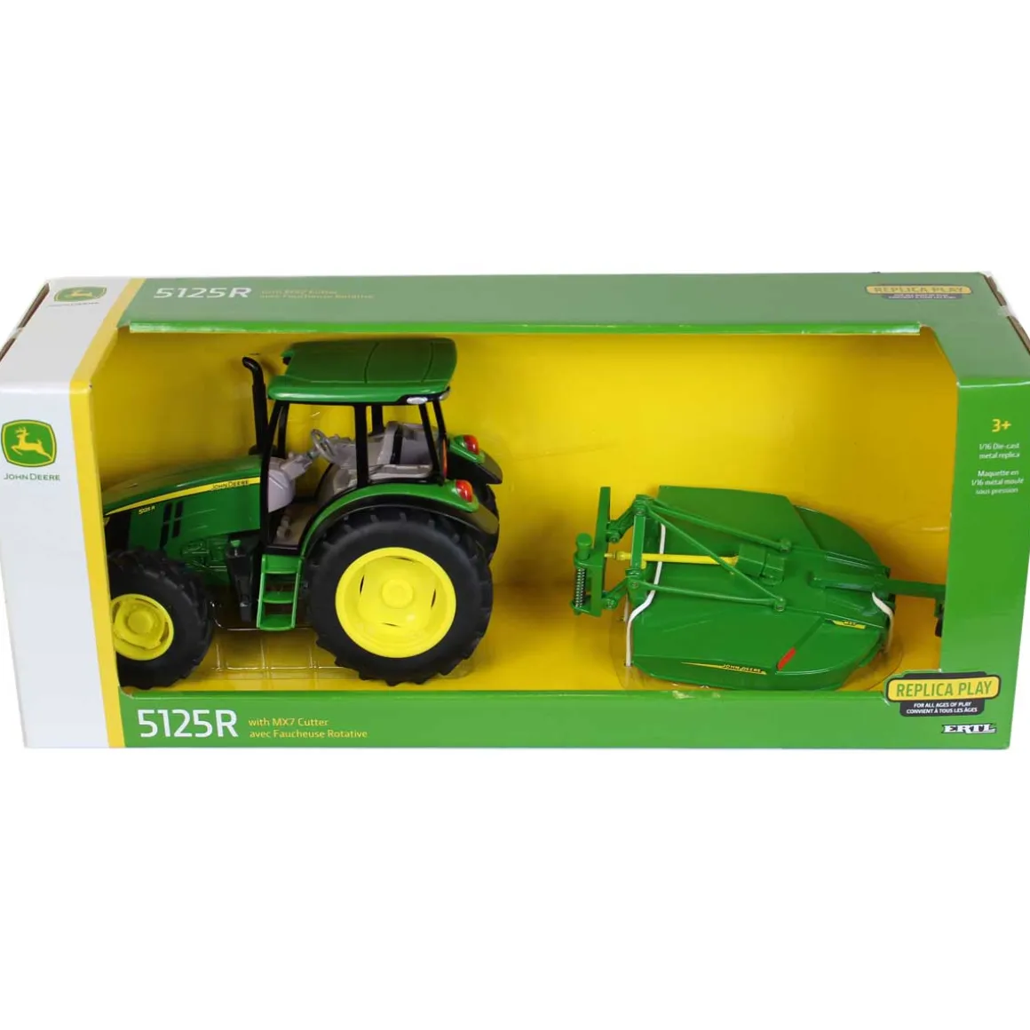 1/16 John Deere 5125R with MX7 Rotary Cutter