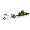 1/64 John Deere Semi, Lowboy & Tractor with Loader, Collect N Play Value Set