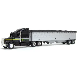 1/64 John Deere Semi with Black Cab and Grain Hauler