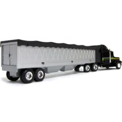 1/64 John Deere Semi with Black Cab and Grain Hauler
