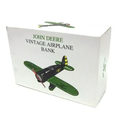 1992 John Deere Travel Air Model R Die-cast Airplane Bank
