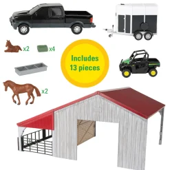 1/32 John Deere Weathered Barn Play Set by ERTL
