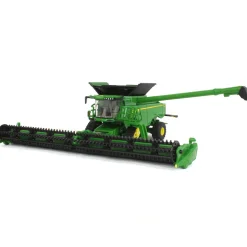 1/64 John Deere X9 1100 Combine w/ Front Tracks and Draper & Corn Heads, ERTL Prestige Collection