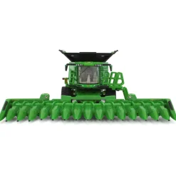 1/64 John Deere X9 1100 Combine w/ Front Tracks and Draper & Corn Heads, ERTL Prestige Collection