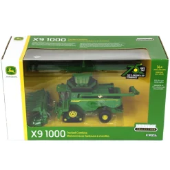 1/64 John Deere X9 1000 Combine w/ Tracks, 75th Years of Self-Propelled Combines, ERTL Prestige Collection