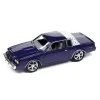 1/64 Johnny Lightning 1987 Buick Regal T-Type Custom, Metallic Purple with White Top, Mijo Exclusive