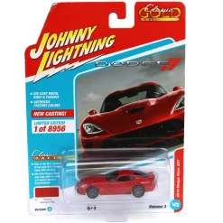 1/64 Johnny Lightning Classic Gold 2022 Release 3A - 2014 Dodge Viper, Adrenaline Red