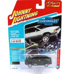 1/64 Johnny Lightning Classic Gold 2022 Release 3A - 1981 Chevrolet Citation X-1 Dark Green Metallic