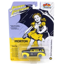 1/64 Johnny Lightning Pop Culture, Morton Salt 1940 Ford Sedan Delivery