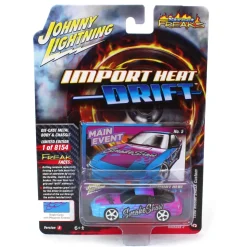 1/64 Johnny Lightning Street Freaks 2022 Release 2A - 1990 Nissan 240SX, Import Heat