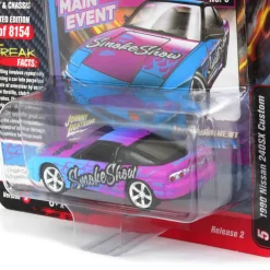 1/64 Johnny Lightning Street Freaks 2022 Release 2A - 1990 Nissan 240SX, Import Heat