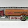 1/64 Kenworth K100E Cabover Semi w/ Minneapolis Moline Die-cast Box Trailer Bank