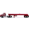 1/64 Kenworth T800 with Tandem Axle Propane Tanker, Red & White, DCP by First Gear