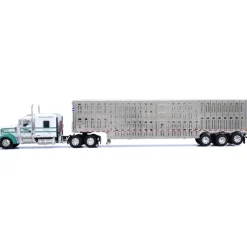 1/64 Kenworth Truck with Wilson Livestock Trailer, V-Y Trucking, DCP by First Gear