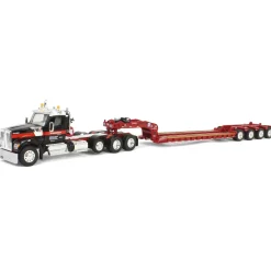 1/64 Kenworth W990 with Tri-axle Fontaine Magnitude Lowboy Trailer, Mammoet, DCP by First Gear