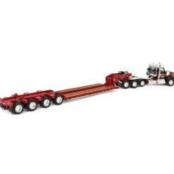 1/64 Kenworth W990 with Tri-axle Fontaine Magnitude Lowboy Trailer, Mammoet, DCP by First Gear