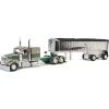 1/64 Kenworth W900L with MAC Dump Trailer, D&D Hauling & Excavating, DCP by First Gear