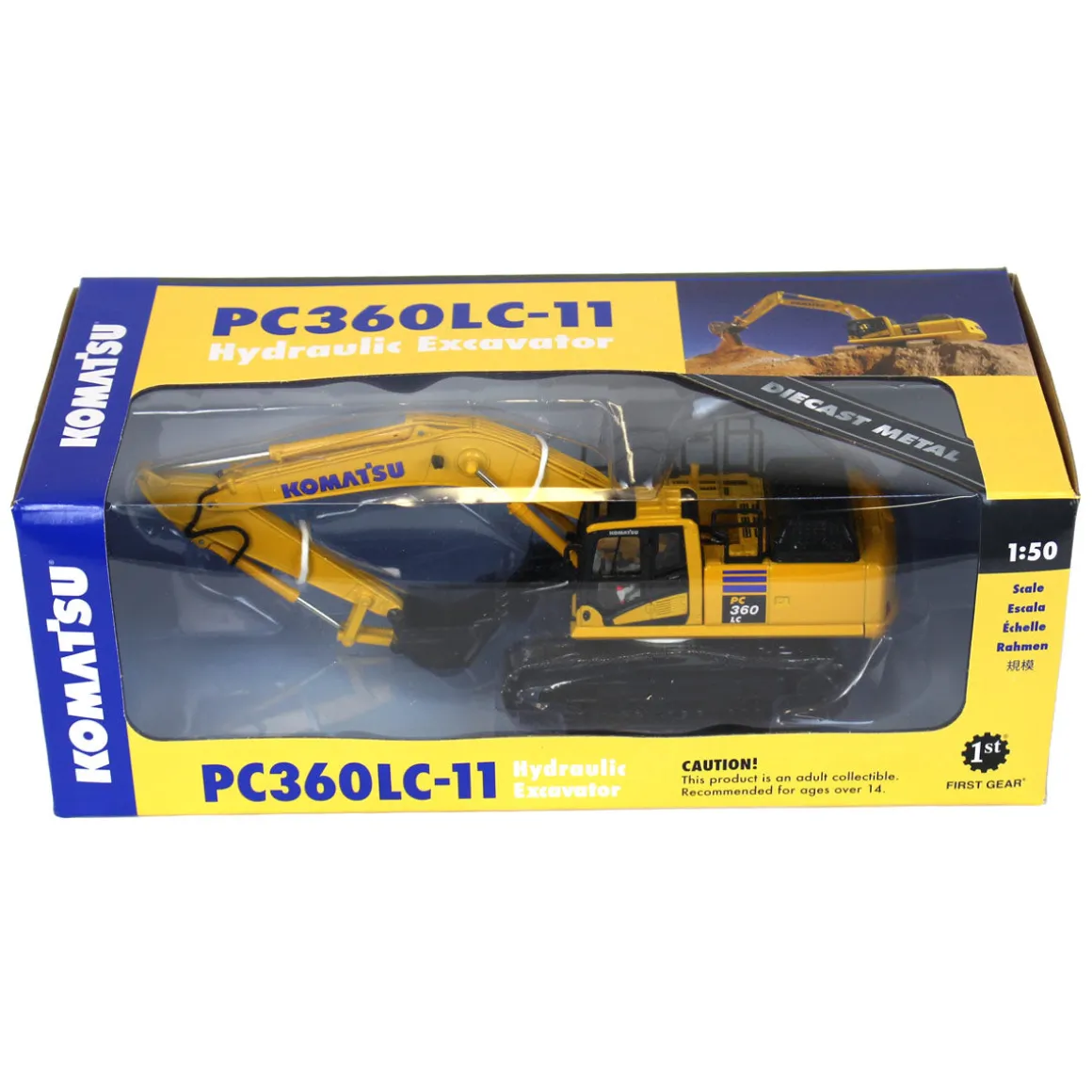 1/50 Komatsu PC360LC-11 Excavator by First Gear