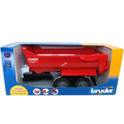 1/16 Krampe Tandem Halfpipe Tipping Trailer by Bruder