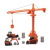 77700-10060 Kubota Construction Vehicles & Crane Set by New Ray