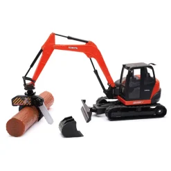1/18 Kubota Excavator KX080-4 with Interchangeable Parts